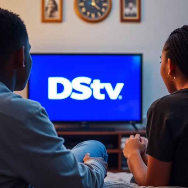 Young people watching TV | DStv SA Packages overview 2024