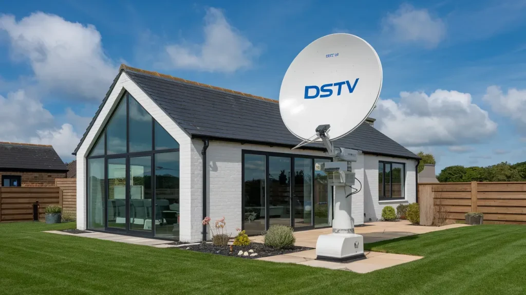 DStv satellite TV dish